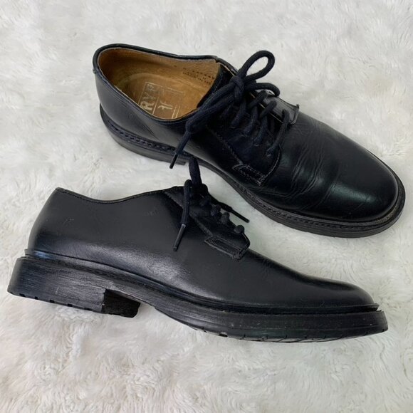 Frye 4001 Men\'s James Oxford Leather Lace up Dress Black Shoes Size 6B main image 8